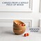 Set of 6 small acacia wood dessert bowls 4.2 * 2 inches | 8 oz capacity | Charcuterie accessories | use for dipping, condiments, nuts, ice cream, snacks, sauce, dips